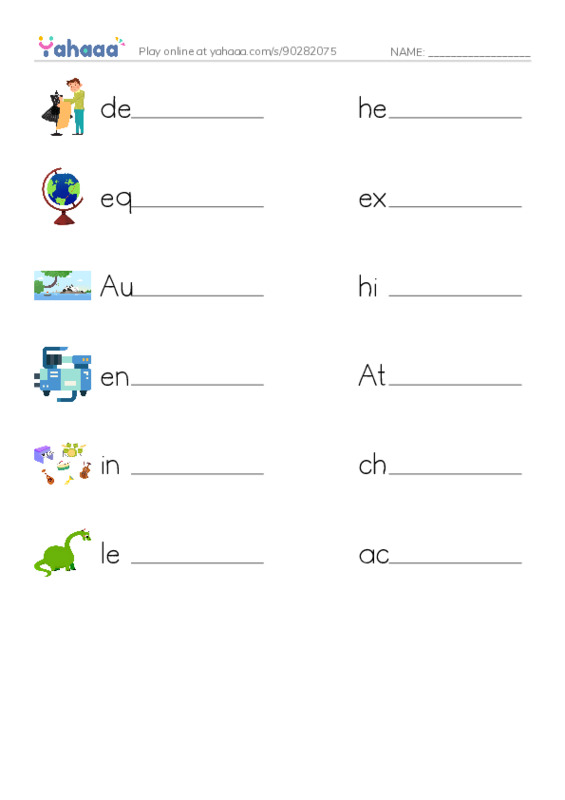 RAZ Vocabulary Q: Amelia Earhart A Legend in Flight1 PDF worksheet writing row