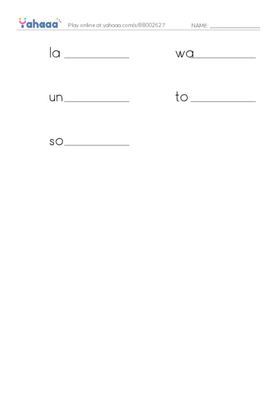 RAZ Vocabulary Q: Cesar Chavez Migrant Hero2 PDF worksheet writing row