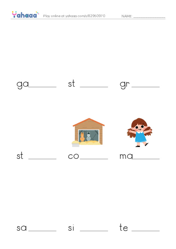 RAZ Vocabulary Q: Chili Pepper Powder Surprise PDF worksheet to fill in words gaps