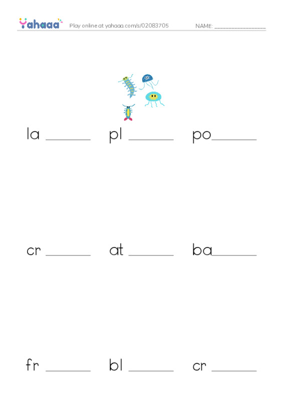 RAZ Vocabulary Q: Coral Reefs PDF worksheet to fill in words gaps