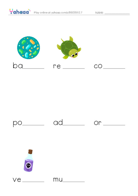RAZ Vocabulary Q: Komodo Dragons Giant Reptiles PDF worksheet to fill in words gaps