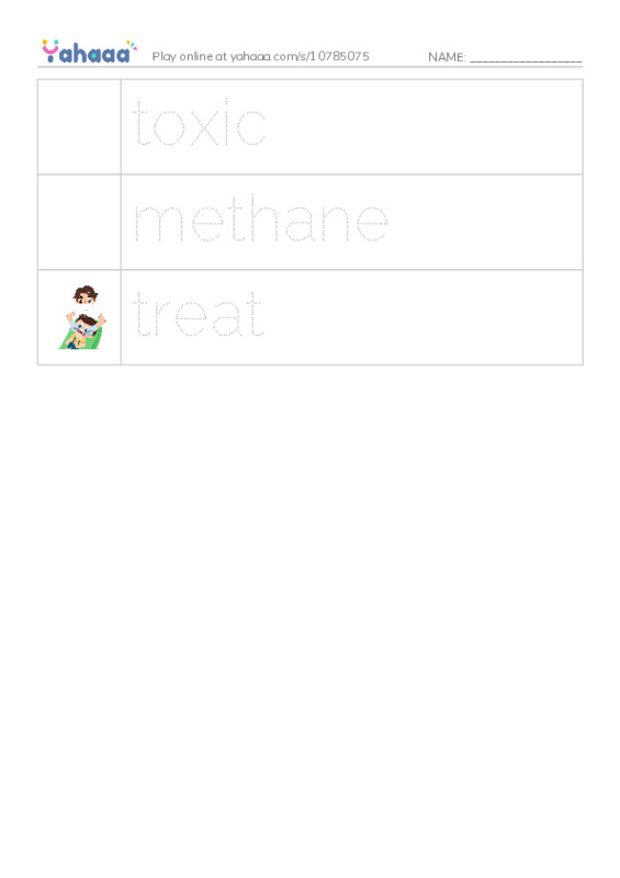RAZ Vocabulary Q: Landfills What a Load of Garbage2 PDF one column image words