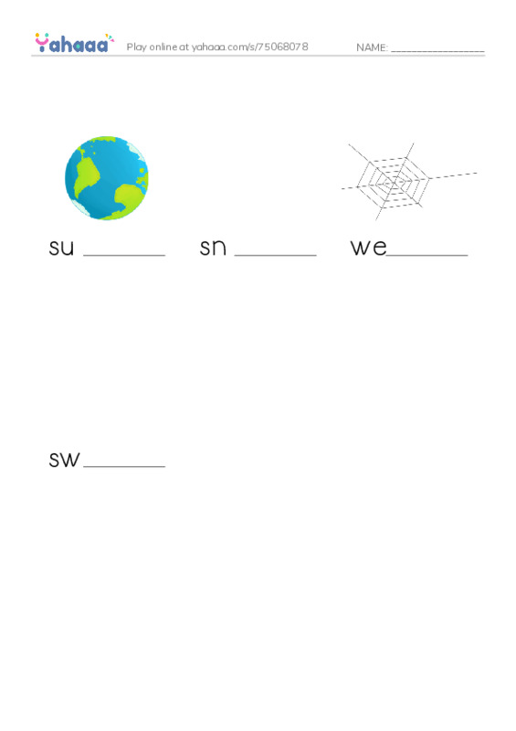 RAZ Vocabulary Q: The Footprint2 PDF worksheet to fill in words gaps