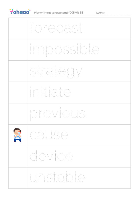 RAZ Vocabulary Q: The WeatherBot Warning PDF one column image words