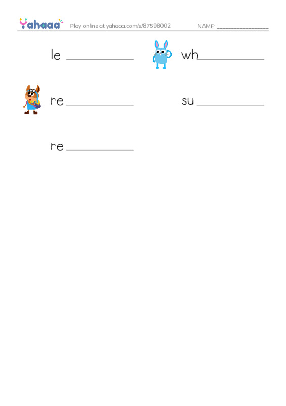 RAZ Vocabulary Q: Why Abe Lincoln Grew a Beard2 PDF worksheet writing row