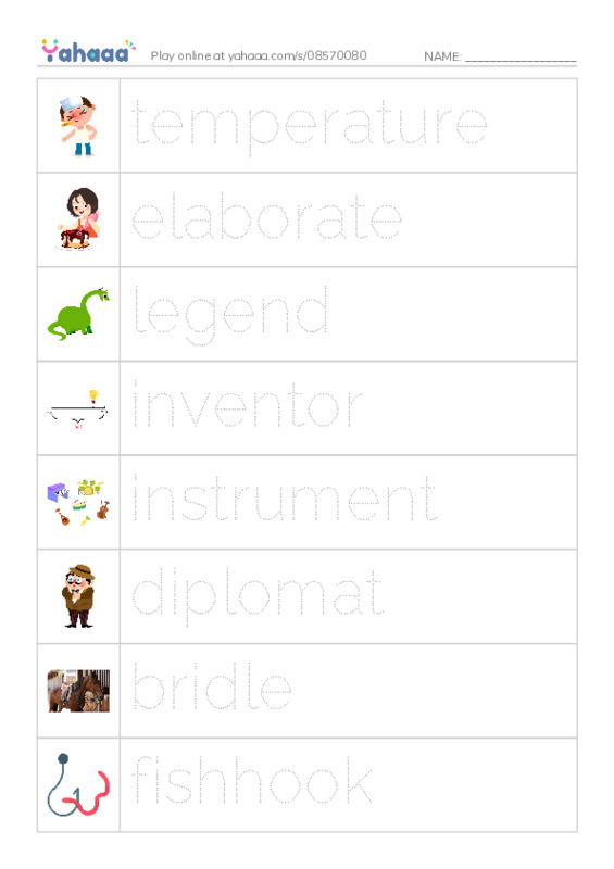 RAZ Vocabulary R: All About Kites PDF one column image words