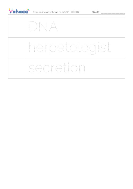 RAZ Vocabulary R: Animal Discoveries2 PDF one column image words