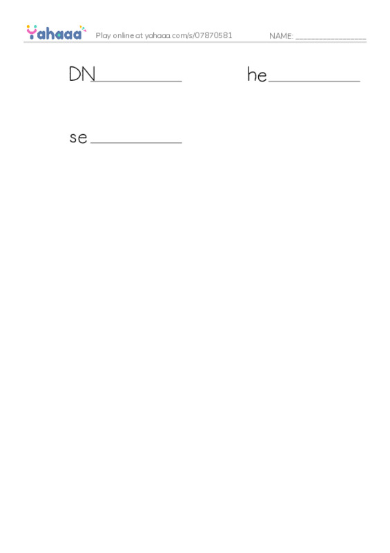 RAZ Vocabulary R: Animal Discoveries2 PDF worksheet writing row