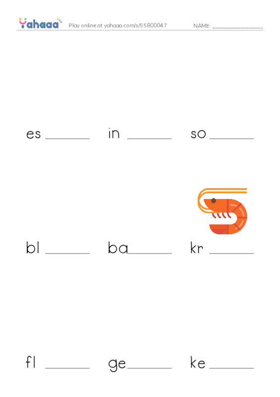RAZ Vocabulary R: Blue Whales Giant Mammals PDF worksheet to fill in words gaps