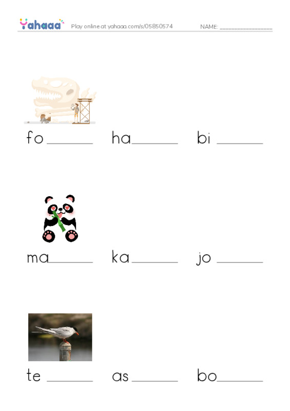 RAZ Vocabulary R: Charlenes Sea of Cortez Journal PDF worksheet to fill in words gaps