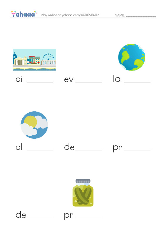 RAZ Vocabulary R: Expedition 25 The Subtropics PDF worksheet to fill in words gaps