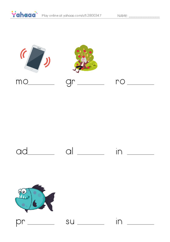 RAZ Vocabulary R: Exploring Tide Pools PDF worksheet to fill in words gaps