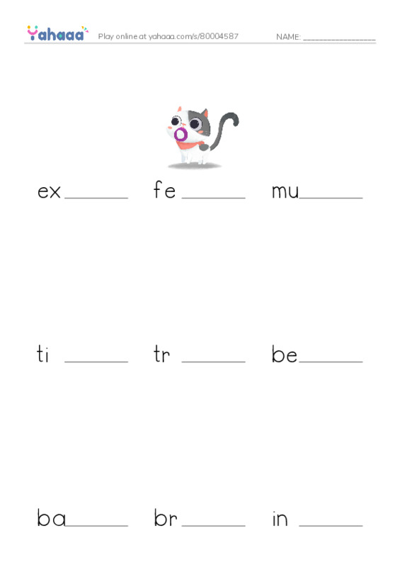 RAZ Vocabulary R: Murdochs Path PDF worksheet to fill in words gaps