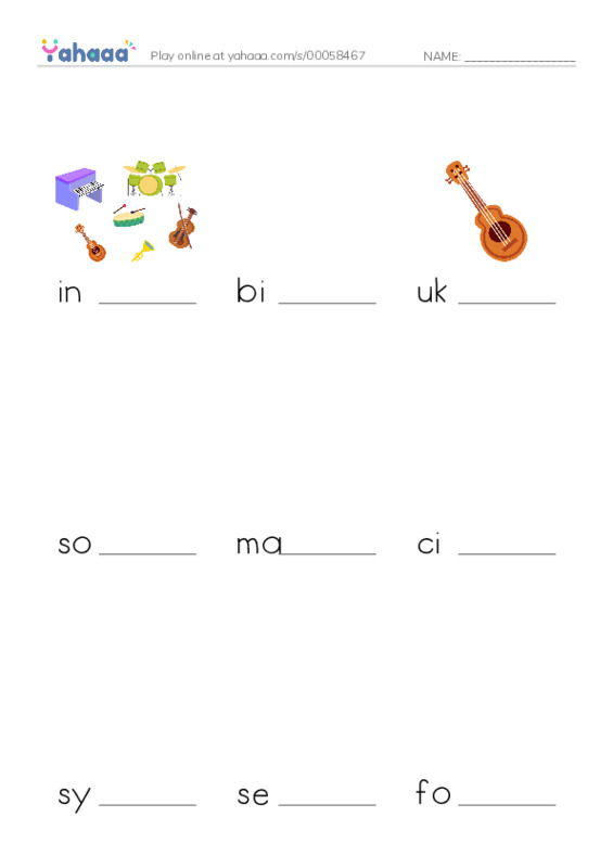 RAZ Vocabulary R: Neighborhood Mystery PDF worksheet to fill in words gaps