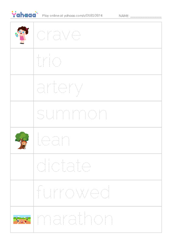 RAZ Vocabulary R: Only One Aunt Maggie PDF one column image words