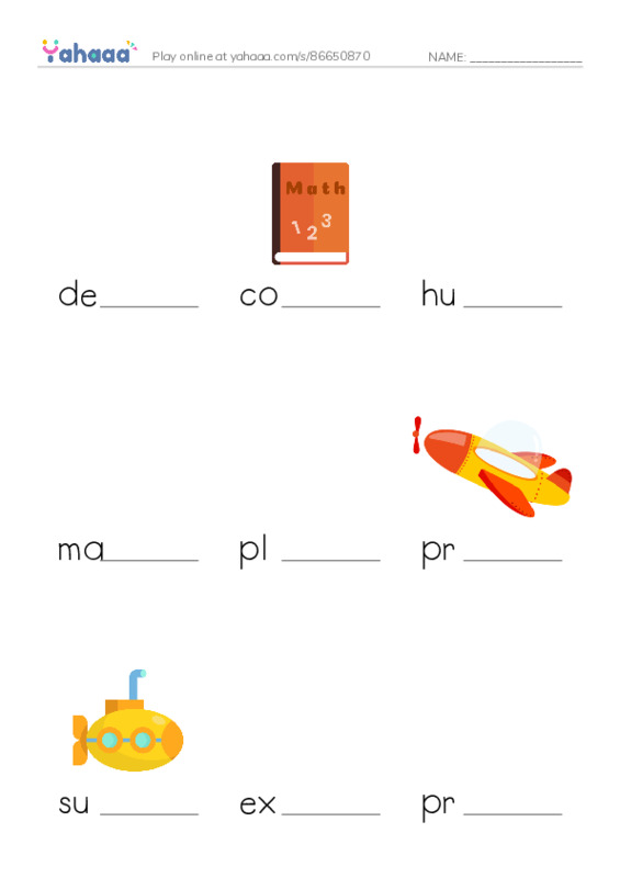 RAZ Vocabulary R: Ships and Boats PDF worksheet to fill in words gaps