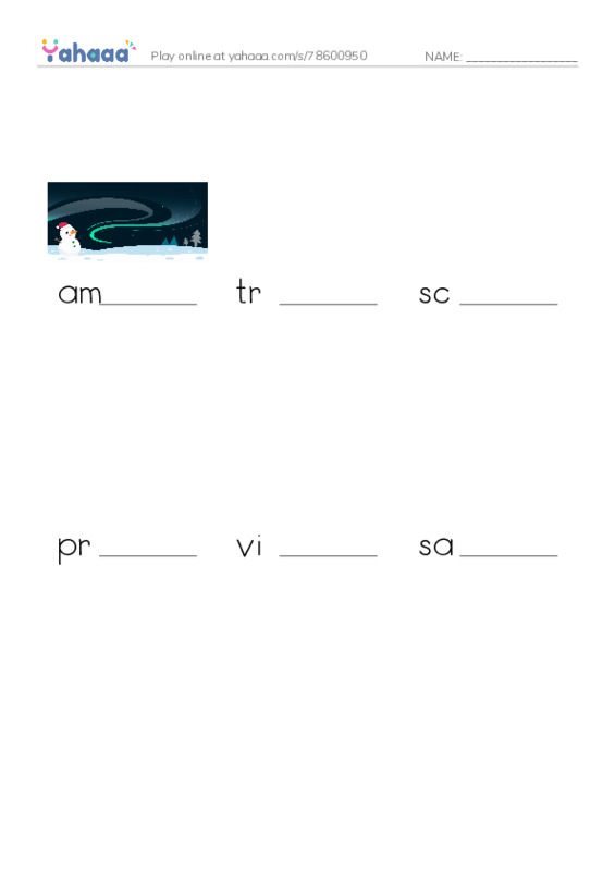 RAZ Vocabulary R: Turtle Tom PDF worksheet to fill in words gaps