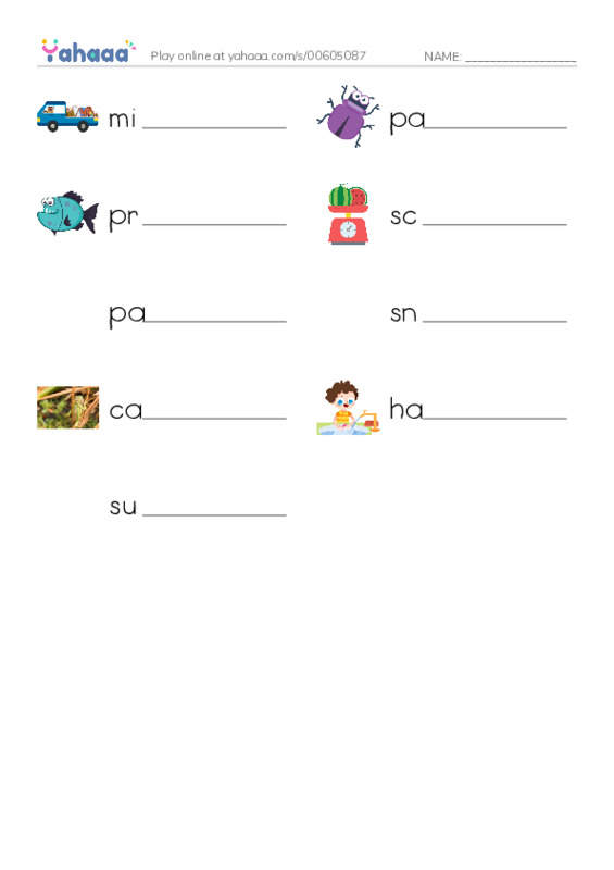 RAZ Vocabulary R: Whale Sharks Giant Fish PDF worksheet writing row