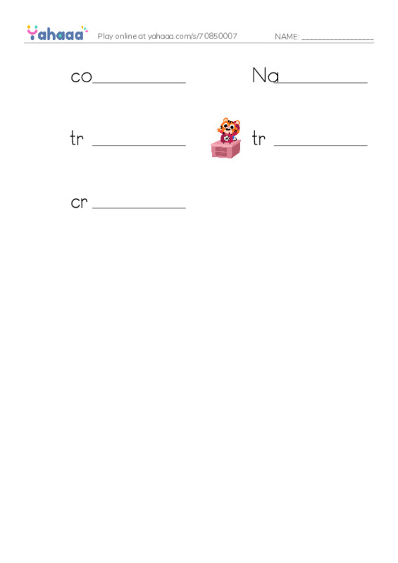 RAZ Vocabulary S: Code Talkers2 PDF worksheet writing row