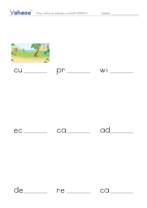 RAZ Vocabulary S: Condors Giant Birds PDF worksheet to fill in words gaps