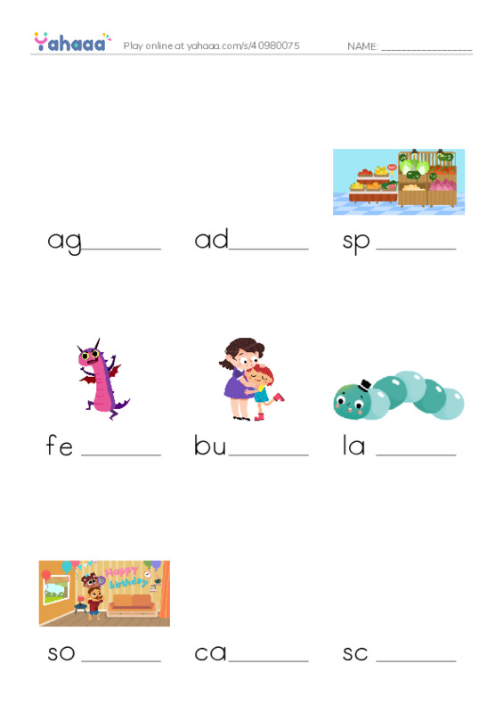 RAZ Vocabulary S: Goliath Beetles Giant Insects PDF worksheet to fill in words gaps