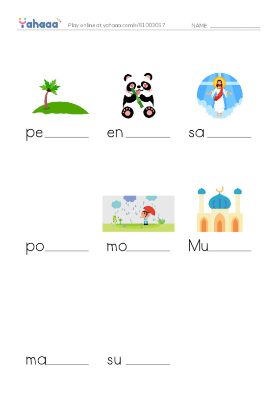 RAZ Vocabulary S: India PDF worksheet to fill in words gaps