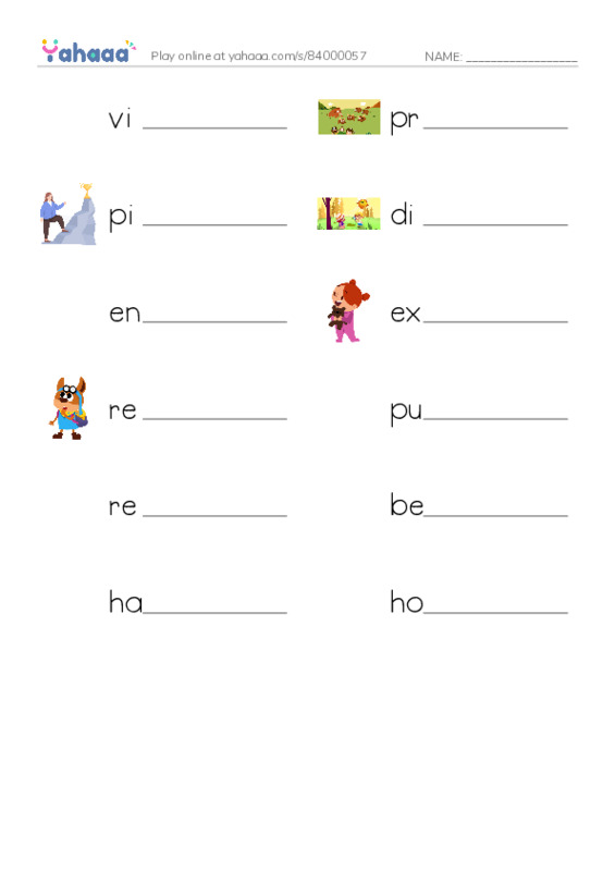 RAZ Vocabulary S: Laura Ingalls Wilder A Pioneers Life PDF worksheet writing row