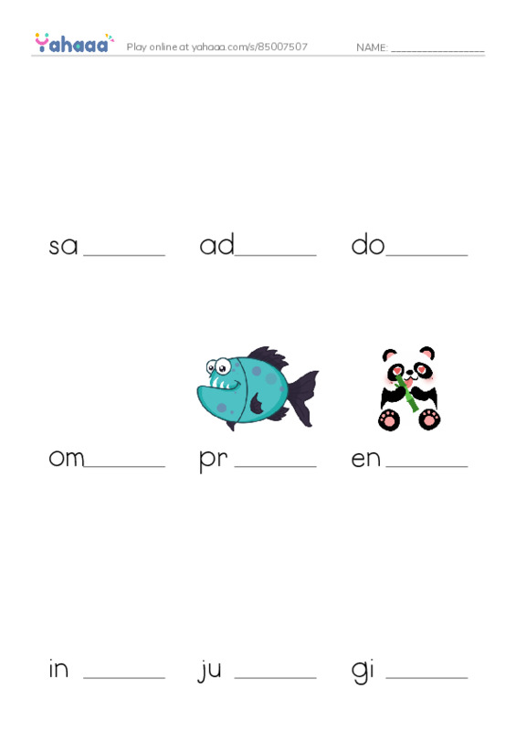 RAZ Vocabulary S: Ostriches Giant Birds PDF worksheet to fill in words gaps