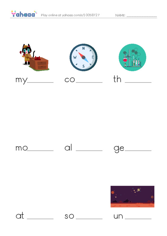 RAZ Vocabulary T: Albert Einstein PDF worksheet to fill in words gaps