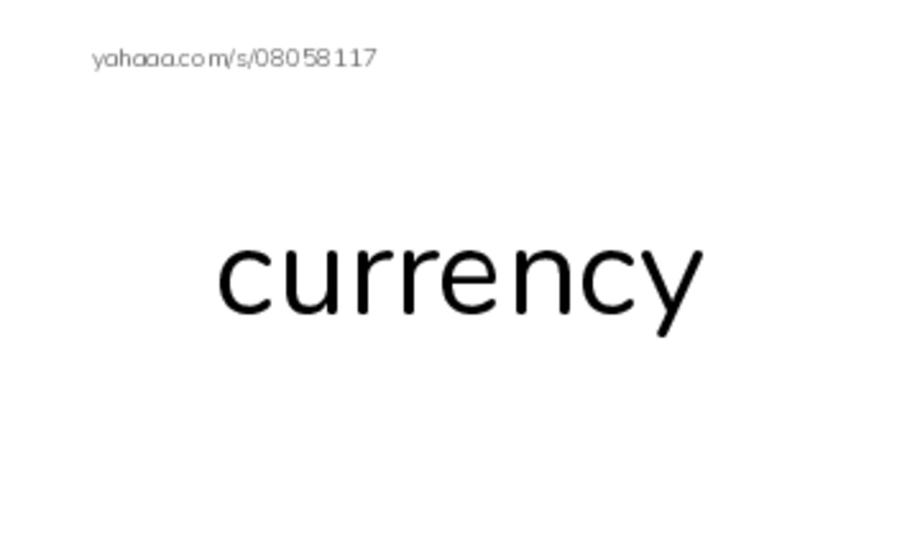 RAZ Vocabulary T: Money in the USA PDF index cards word only