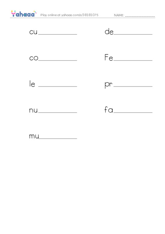 RAZ Vocabulary T: Money in the USA PDF worksheet writing row