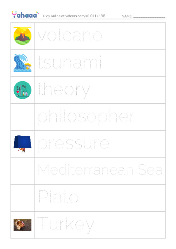 RAZ Vocabulary T: Mysteries of the Lost Civilization2 PDF one column image words