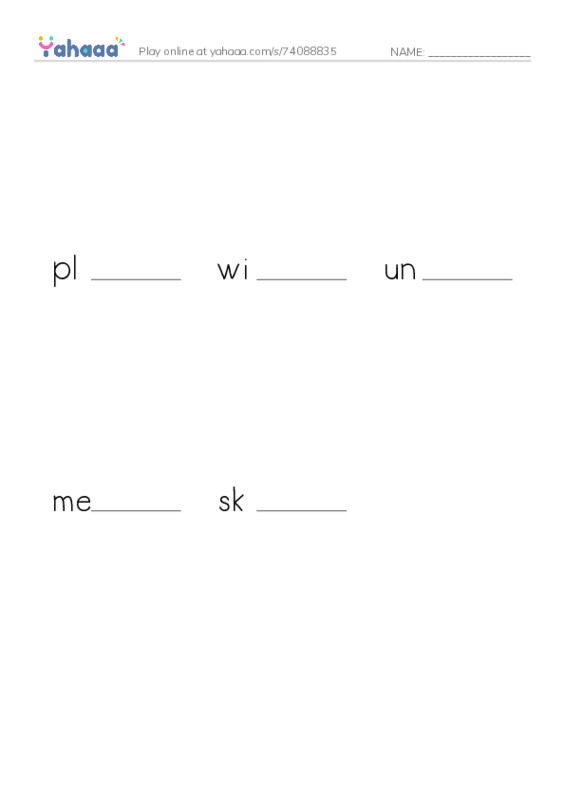 RAZ Vocabulary T: The Return to the Hollow Part II2 PDF worksheet to fill in words gaps