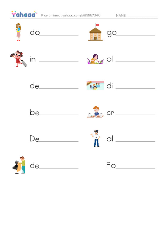 RAZ Vocabulary T: Thomas Jefferson PDF worksheet writing row