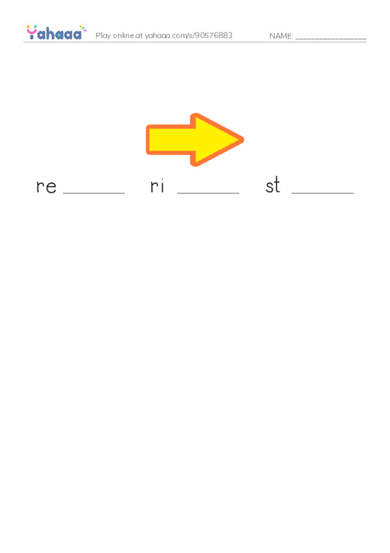 RAZ Vocabulary T: Thomas Jefferson2 PDF worksheet to fill in words gaps