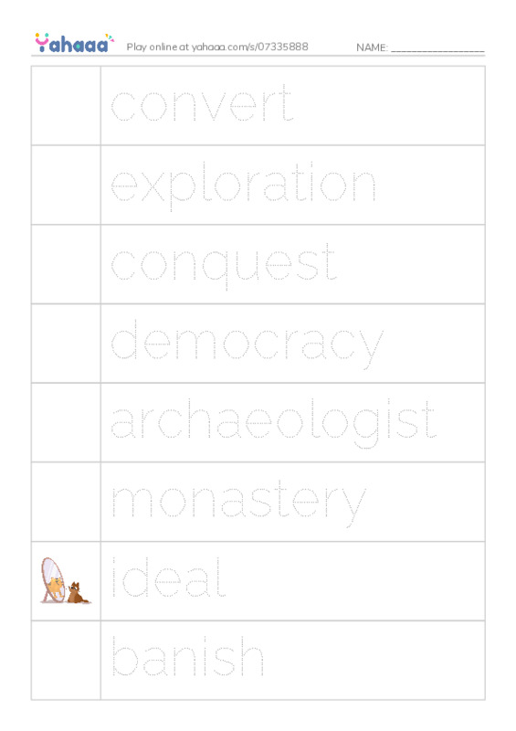 RAZ Vocabulary T: Vikings PDF one column image words