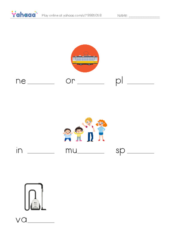 RAZ Vocabulary U: Hubble An OutofThisWorld Telescope2 PDF worksheet to fill in words gaps