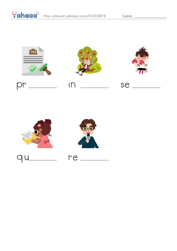 RAZ Vocabulary U: Nonis Newspaper2 PDF worksheet to fill in words gaps