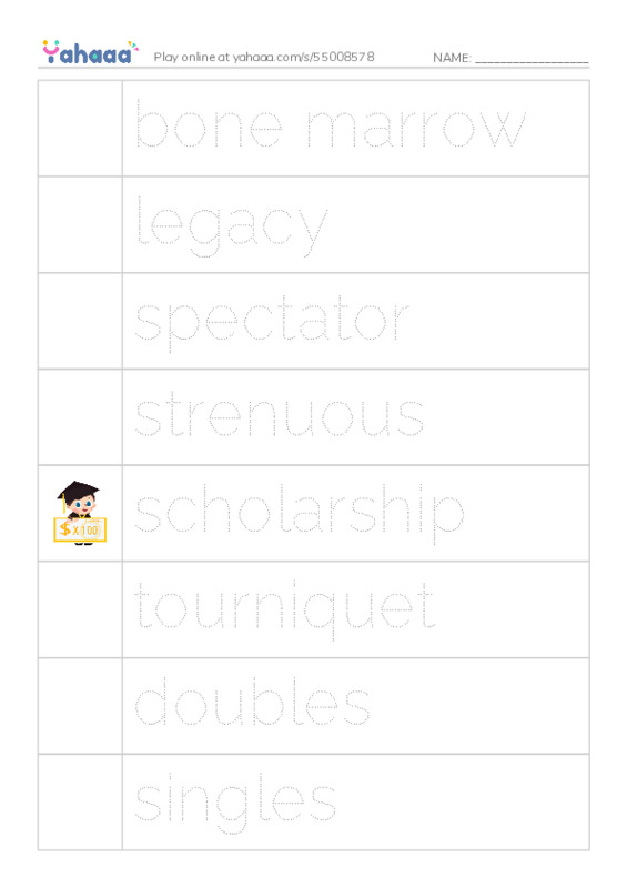 RAZ Vocabulary V: Female Sports Stars PDF one column image words