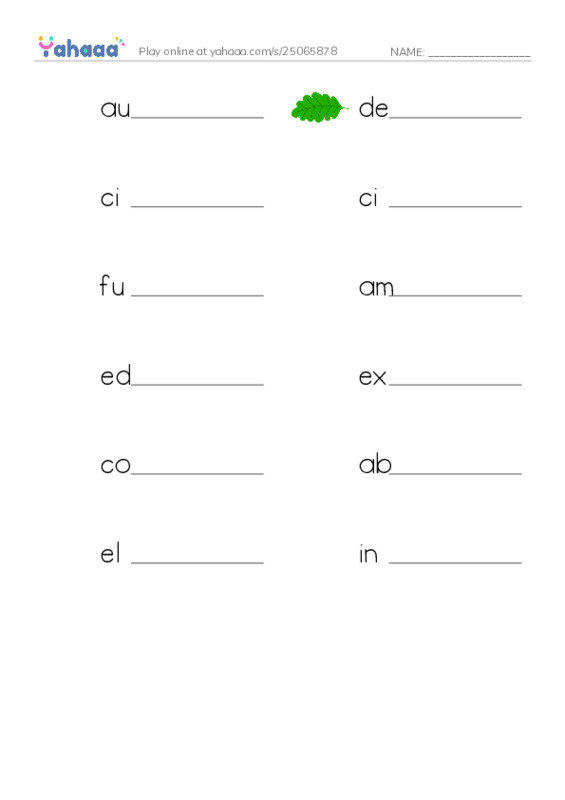 RAZ Vocabulary V: Frederick Douglass Forever Free PDF worksheet writing row
