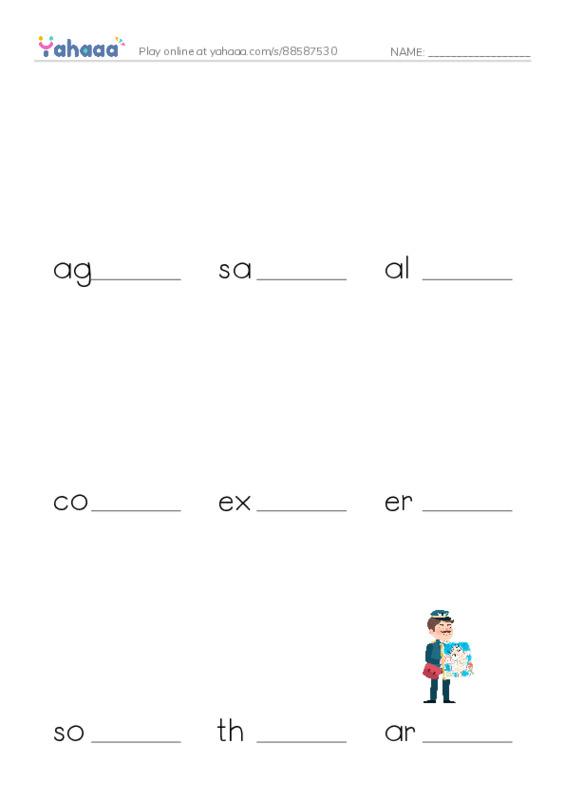 RAZ Vocabulary V: How Little John Joined Robin Hood PDF worksheet to fill in words gaps