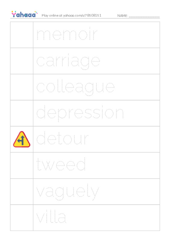 RAZ Vocabulary V: Sister Sleuth and the Silver Blaze PDF one column image words