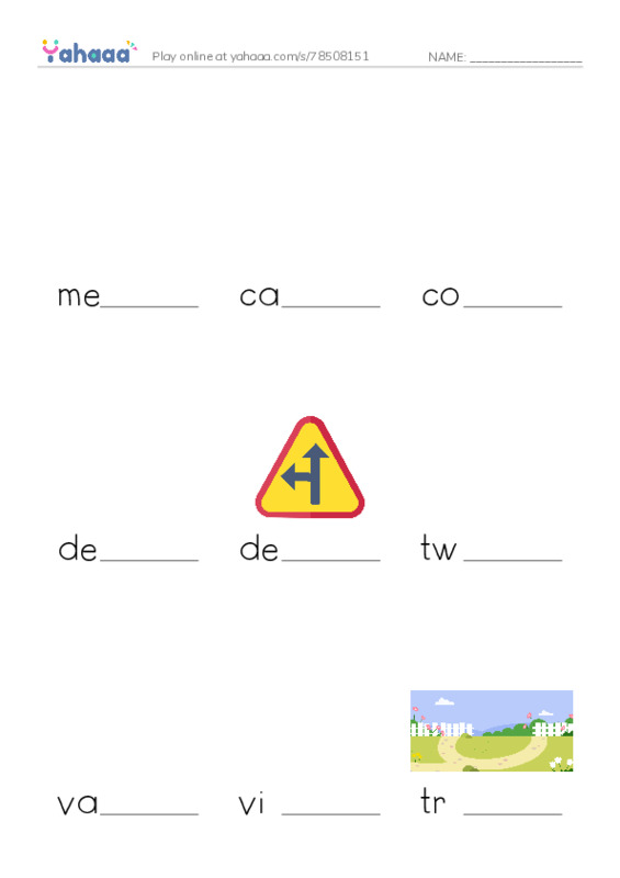 RAZ Vocabulary V: Sister Sleuth and the Silver Blaze PDF worksheet to fill in words gaps