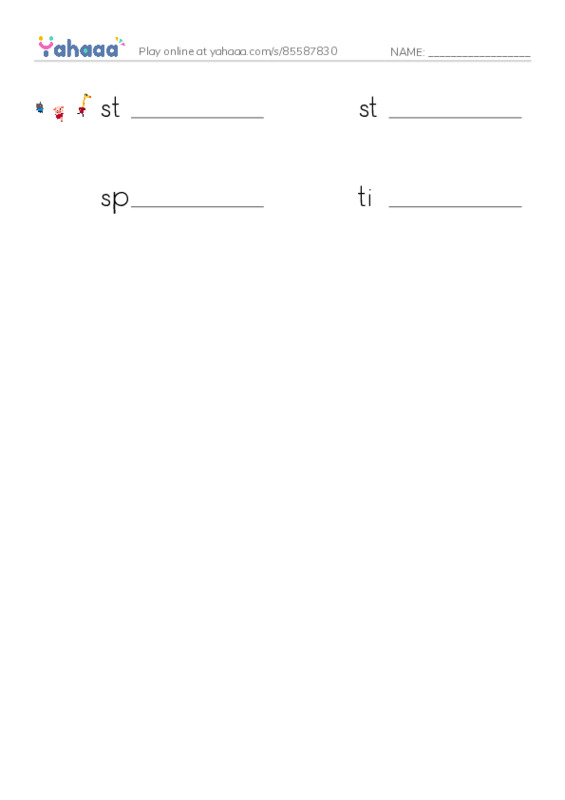 RAZ Vocabulary V: The Calgary Stampede2 PDF worksheet writing row