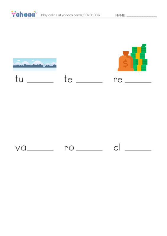 RAZ Vocabulary V: Who Owns the North Pole2 PDF worksheet to fill in words gaps