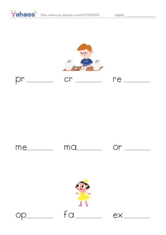 RAZ Vocabulary V: Wild and Wacky World of Wigs PDF worksheet to fill in words gaps