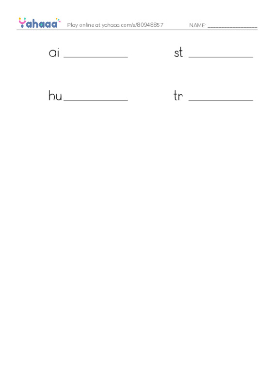 RAZ Vocabulary W: Hurricanes2 PDF worksheet writing row