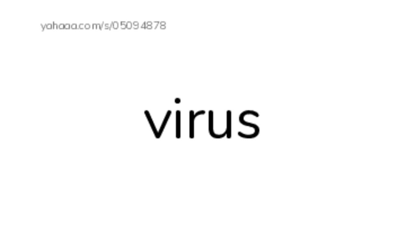 RAZ Vocabulary W: InFLUenza PDF index cards word only
