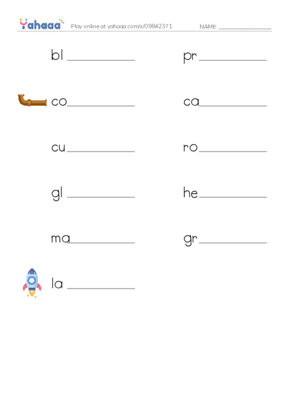 RAZ Vocabulary W: Pirates and Privateers PDF worksheet writing row