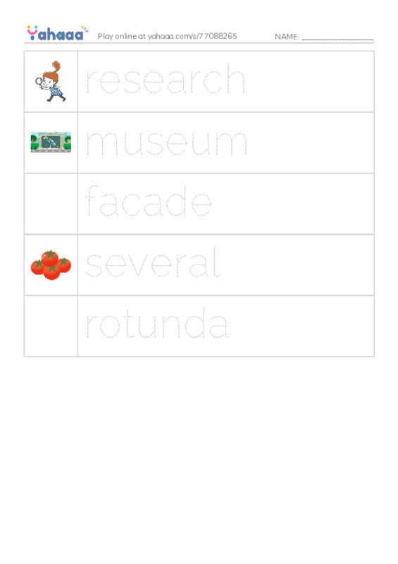 RAZ Vocabulary W: The Smithsonian Institution2 PDF one column image words